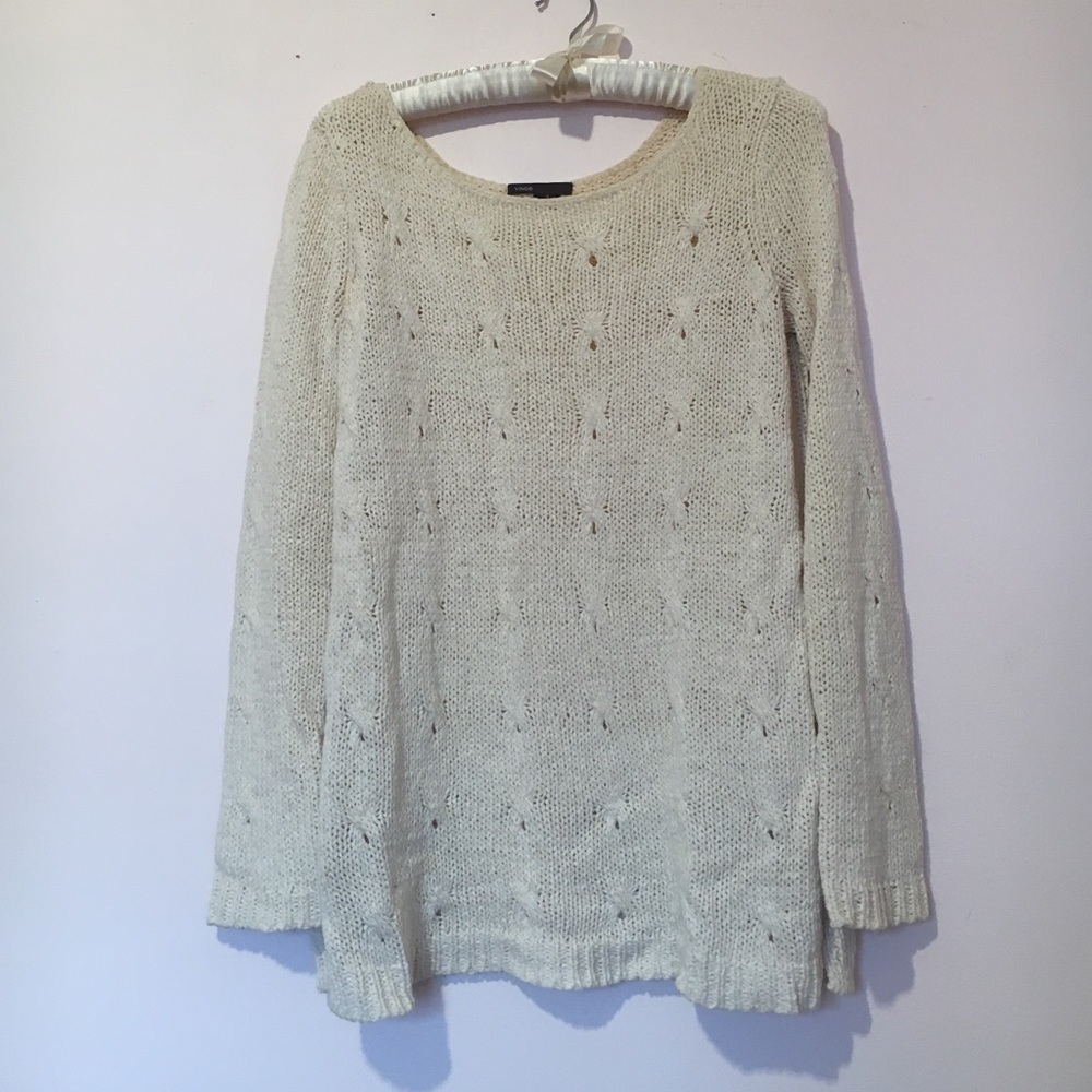 Vince‎ cable knit sweater